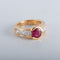 Bague Bague rubis et diamants 58 Facettes
