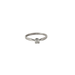 Ring 49 Diamond Solitaire Ring 0.13ct 58 Facettes