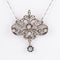 Collier PENDENTIF COLLIER DIAMANTS BELLE EPOQUE 58 Facettes