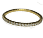 Bracelet River bracelet yellow gold diamonds 58 Facettes