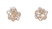 Boucles d'oreilles l 22 mm et L 22.60 mm Boucles d'oreilles en Or bicolore & diamants 58 Facettes 32275