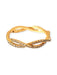 Ring 52 Etername Interlacing Ring Yellow Gold Diamond 58 Facettes 06247CD