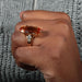 Bague Bague Citrine Diamants 58 Facettes 220381