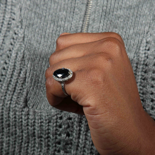 Bague 51 Bague Platine Saphir Diamants 58 Facettes 220400