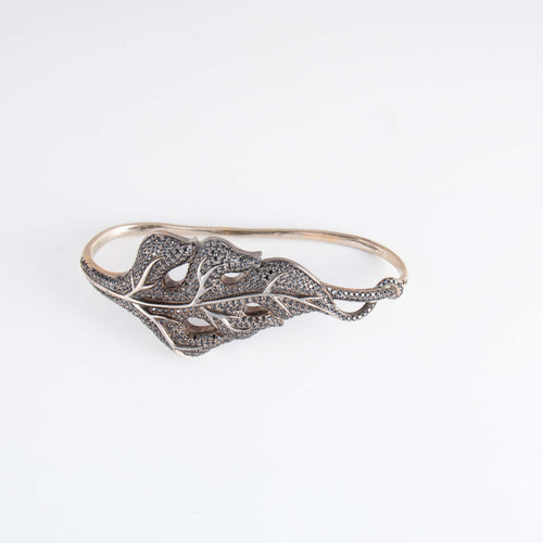 Bracelet Bracelet GAYDAMAK Diamants noirs 58 Facettes 1