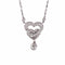 Collier Collier Pendentif Coeurs entrelacés Diamants 58 Facettes 1