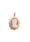 Pendentif Pendentif Camée coquille Or Jaune 58 Facettes AB 1055
