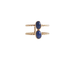 Bague 50.5 Bague Or Jaune et Lapis Lazulli 58 Facettes