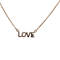 Collier Collier Love en Or jaune 58 Facettes