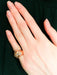 Domed Diamond Ring Ring 58 Facettes A5829