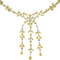 Collier Collier diamants jaune et blanc 58 Facettes
