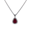 Pendentif Pendentif "poire" Rubis et diamants 58 Facettes