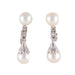 Boucles d'oreilles Pendants d'oreilles Perles Diamants 58 Facettes