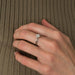 Ring Solitaire Ring 0.60ct 58 Facettes
