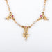 Ruby Diamond Drapery Necklace 58 Facettes