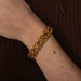 Bracelet Openwork bracelet yellow gold 58 Facettes