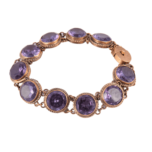 Bracelet Bracelet Améthystes 58 Facettes 1