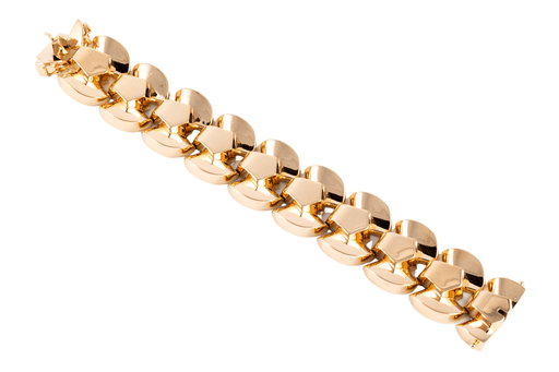 Bracelet Bracelet en or jaune, années 1950 58 Facettes