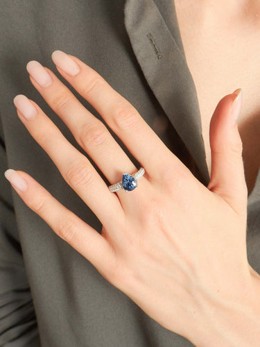 Bague Bague Saphir Ceylan Diamants 58 Facettes