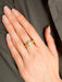 Ring 57 Old Yellow Gold Opal Ring 58 Facettes