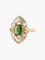Bague Bague Marquise "Art Nouveau" Tourmaline Verte 58 Facettes