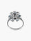 Bague Bague Or Blanc Saphirs Diamants 58 Facettes