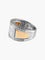 Bague Bague Bandeau 2 Ors Diamants 58 Facettes