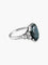 Bague 52.5 Bague Art Déco Platine Saphir Diamants 58 Facettes