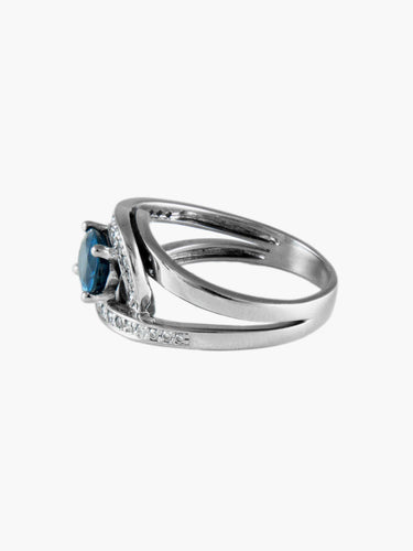 Bague Bague Tourbillon Saphir Diamants 58 Facettes