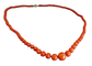 Collier Collier En Chute Corail Ancien 58 Facettes