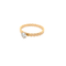 Bague CHAUMET - Bague Solitaire Bee my Love or rose diamants 58 Facettes 27484
