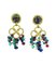 Boucles d'oreilles Boucles d'oreilles pendantes Rubis Saphirs Emeraudes Perles 58 Facettes