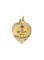 Pendentif AUGIS - Médaille Amour "La sentimentale" 2 Ors 58 Facettes J245