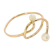 Ring Bague Toi & Moi yellow gold and pearls 58 Facettes 25382