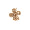 Broche Broche Trèfle à quatre feuilles 58 Facettes JE32
