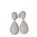 White gold and diamond drop earrings 58 Facettes 32102
