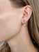 Earrings Earrings Lucky One Rose Gold Diamonds 58 Facettes