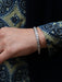 Bracelet Bracelet rivière articulé en or, platine et diamants 58 Facettes 389