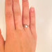 Bague 54 Solitaire Diamant or blanc 58 Facettes 1