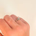 Bague 54 Solitaire Diamant or blanc 58 Facettes 1