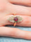 Bague BAGUE VINTAGE OR JAUNE RUBIS ET DIAMANTS 58 Facettes 150043