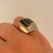Ring Signet Ring Sapphires Diamonds 58 Facettes 2062
