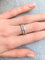 Bague BAGUES ALLIANCES SOLITAIRES OR JAUNE 58 Facettes SO266