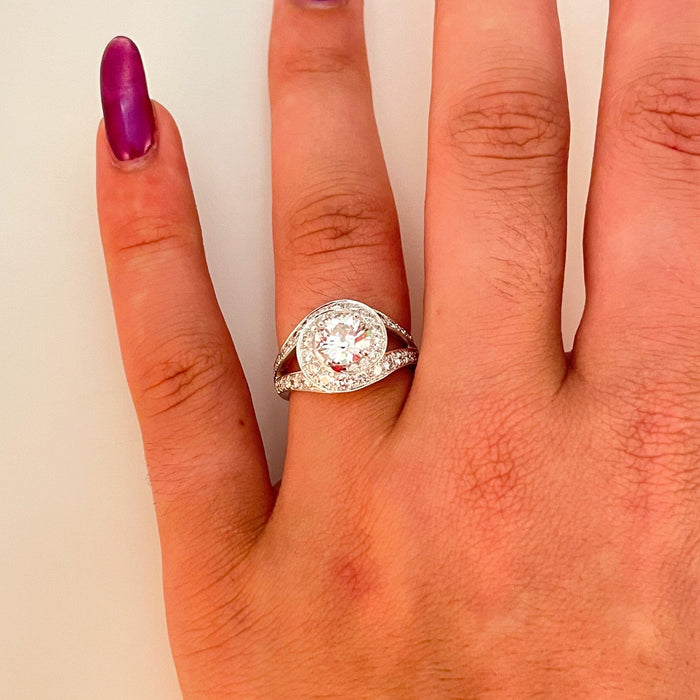 Bague Bague Solitaire Diamants 58 Facettes 1