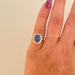 Ring 50 Marguerite Sapphire Diamond Ring 58 Facettes 1