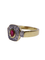 Bague 55 Bague or Diamants et Rubis 58 Facettes