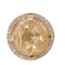 Bague 52 Bague Chaumet en or jaune, quartz rutile et diamants 58 Facettes 31955
