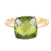 Ring 52 Peridot Solitaire Ring 58 Facettes 8384