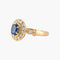 Bague 54 Bague Marguerite en or jaune 58 Facettes P5L1