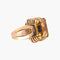 Bague 61 Bague Art Déco en or jaune et Citrine 58 Facettes P3L1
